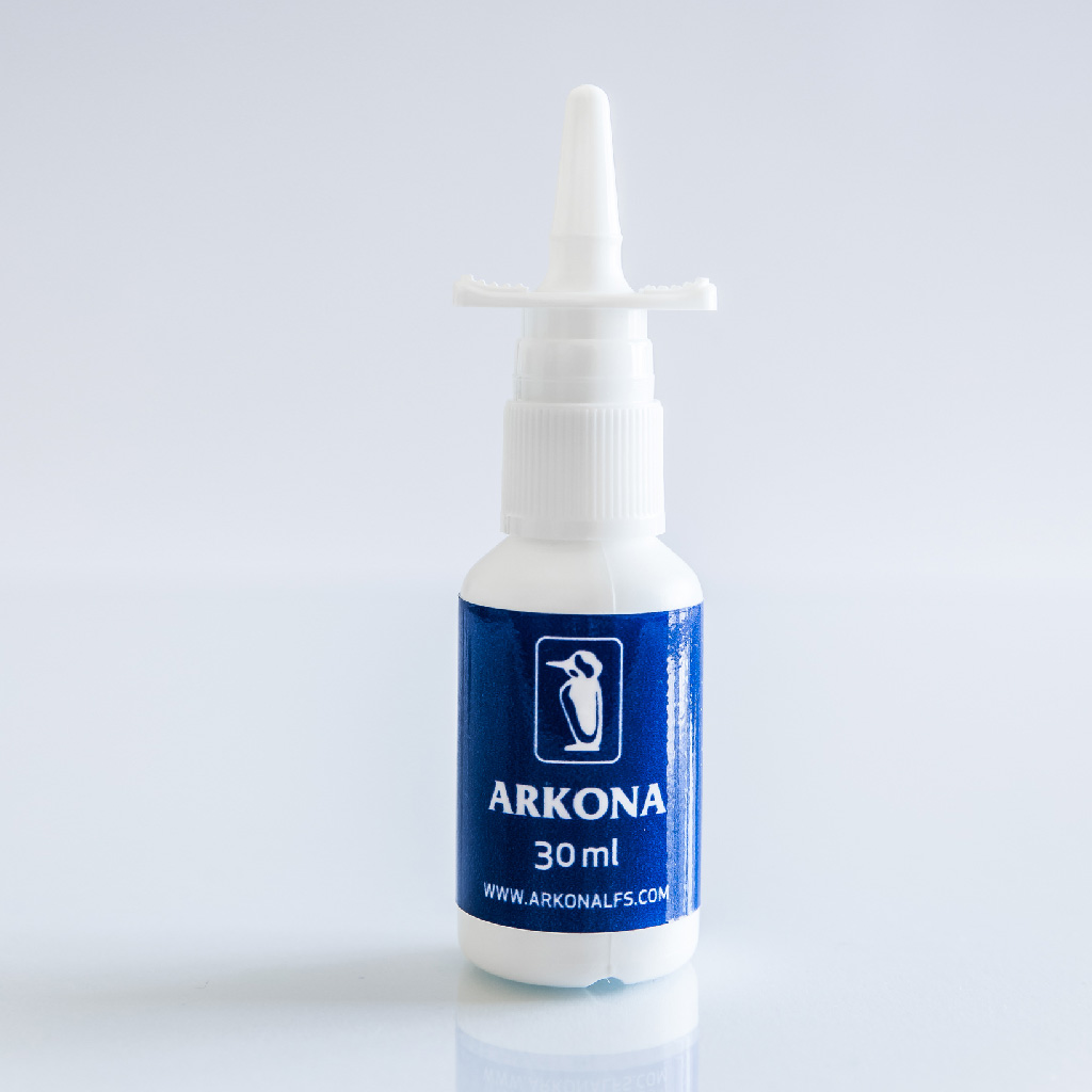 30 ml bottle with a nasal applicator
